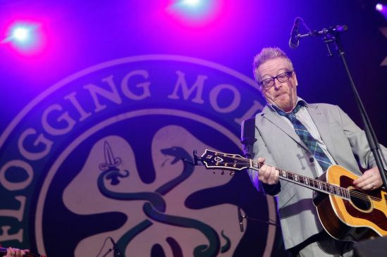 Dave King of the band Flogging Molly is seen here performing at the RBC Bluesfest in Ottawa on Friday, July 5th, 2013 ~ RBC Bluesfest Press Images PHOTO/Mark Horton