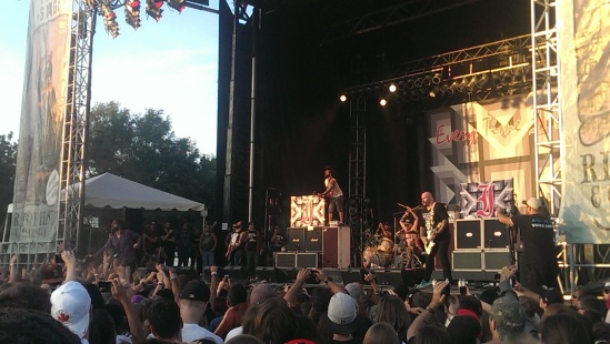 Every Time I Die killing it at Riot Fest in Toronto.