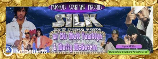 SILK Dance party, mugshots, matt tamblyn, Matty McGovern