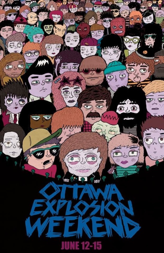 Ottawa explosion, punk, festivals, music, entertainment, summer, 2014