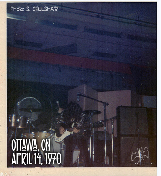 Led Zeppelin, Ottawa, Civic Centre, Canada